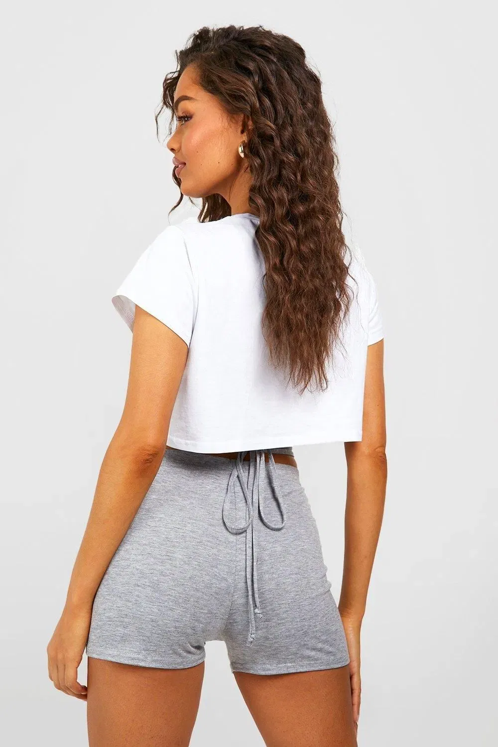 Tie Waist Cycling Short