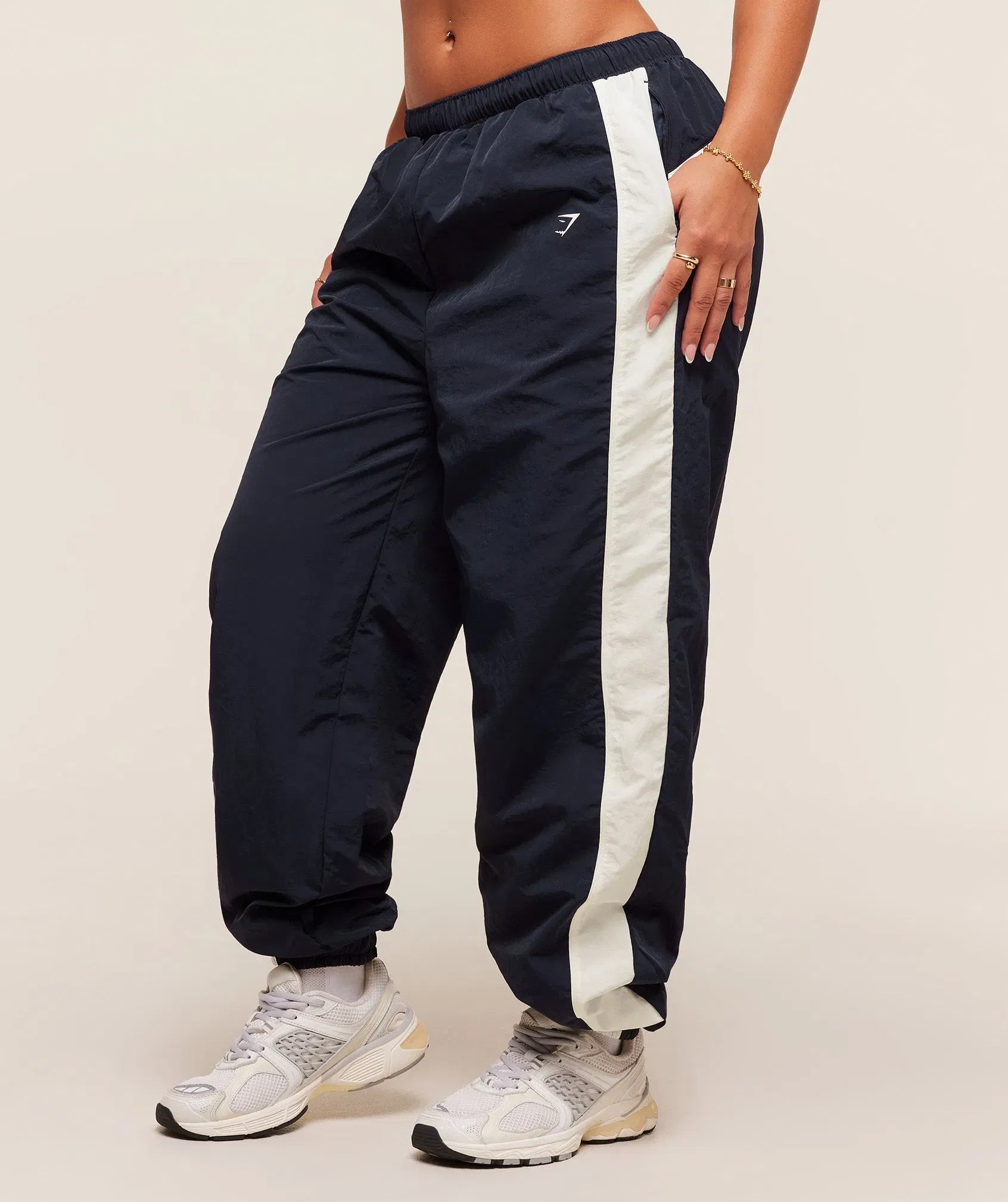 Gymshark x Analis Woven Track Pant - Midnight Blue