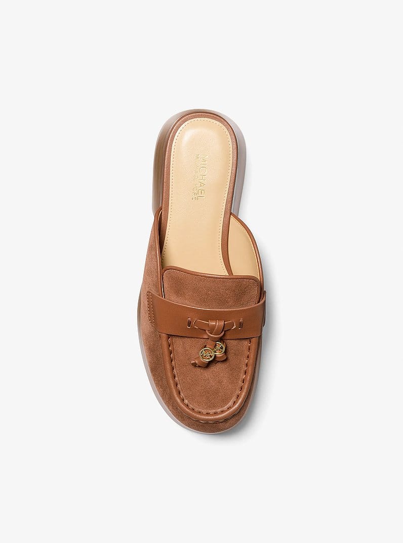 Michael Kors Zoe Suede Mule