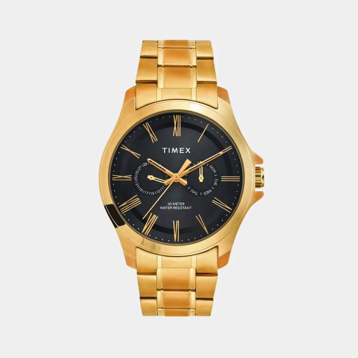 Timex Trendline Men Quartz Dial Analog Stainless Steel Watch Tw000X129
