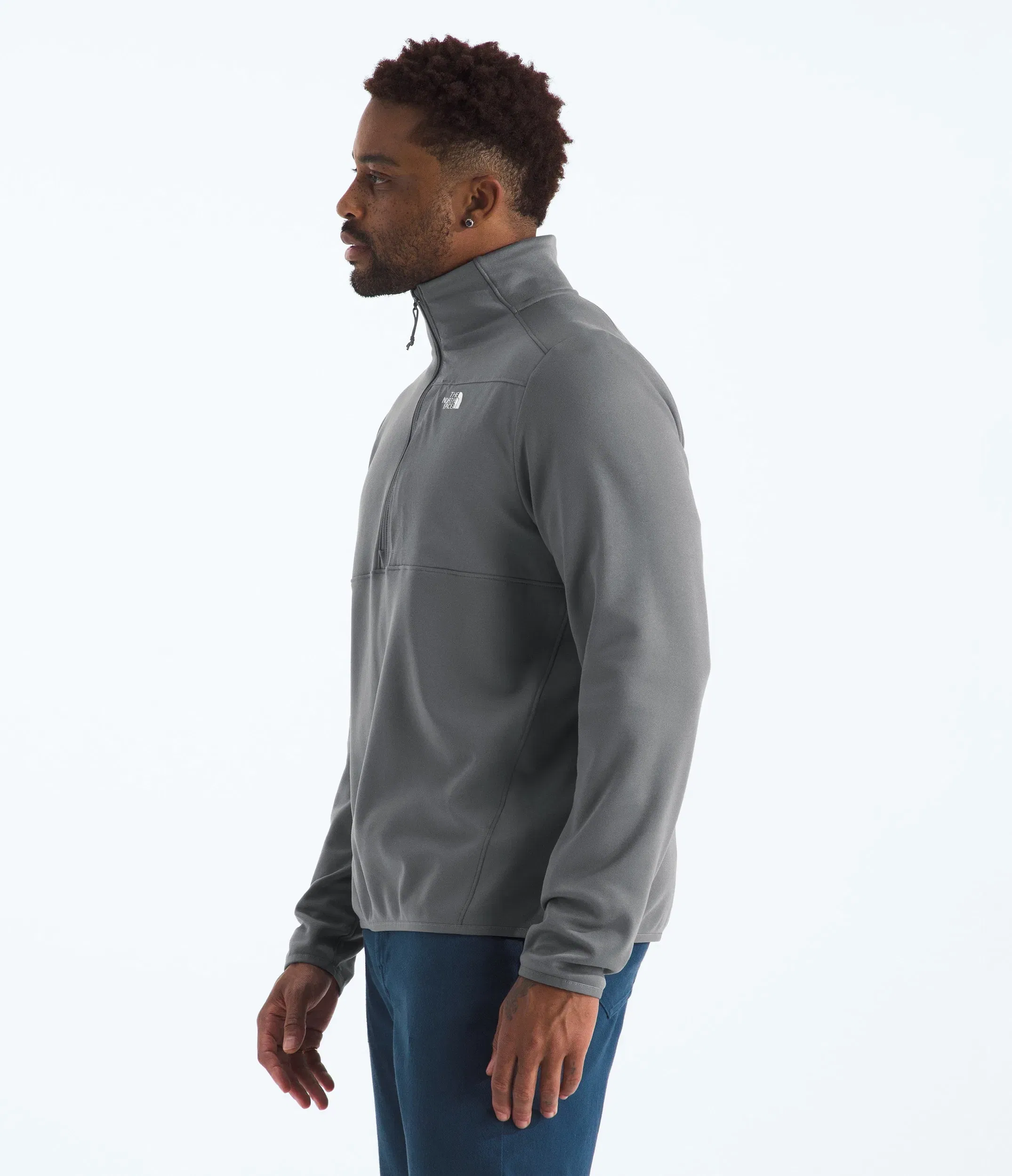 The North Face Men’s TNF™ Performance Fleece ¼-Zip Smoked Pearl