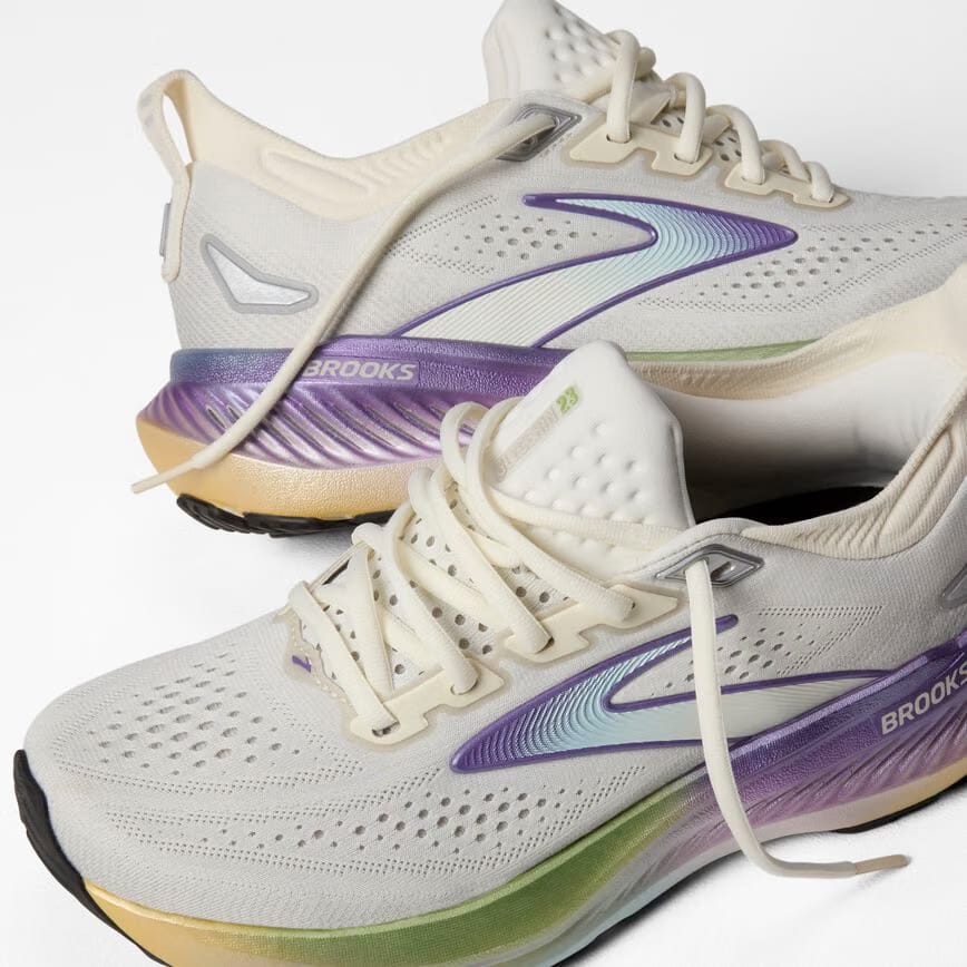Brooks Glycerin 23 Coconut/Citron/Blue Glow (Women's)