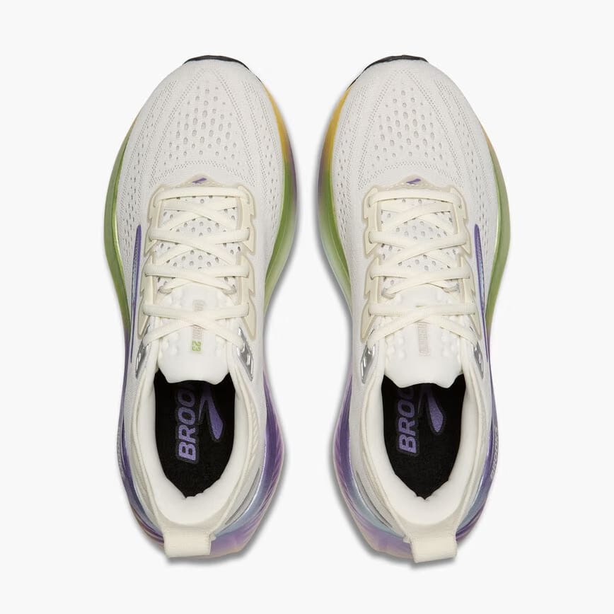 Brooks Glycerin 23 Coconut/Citron/Blue Glow (Women's)