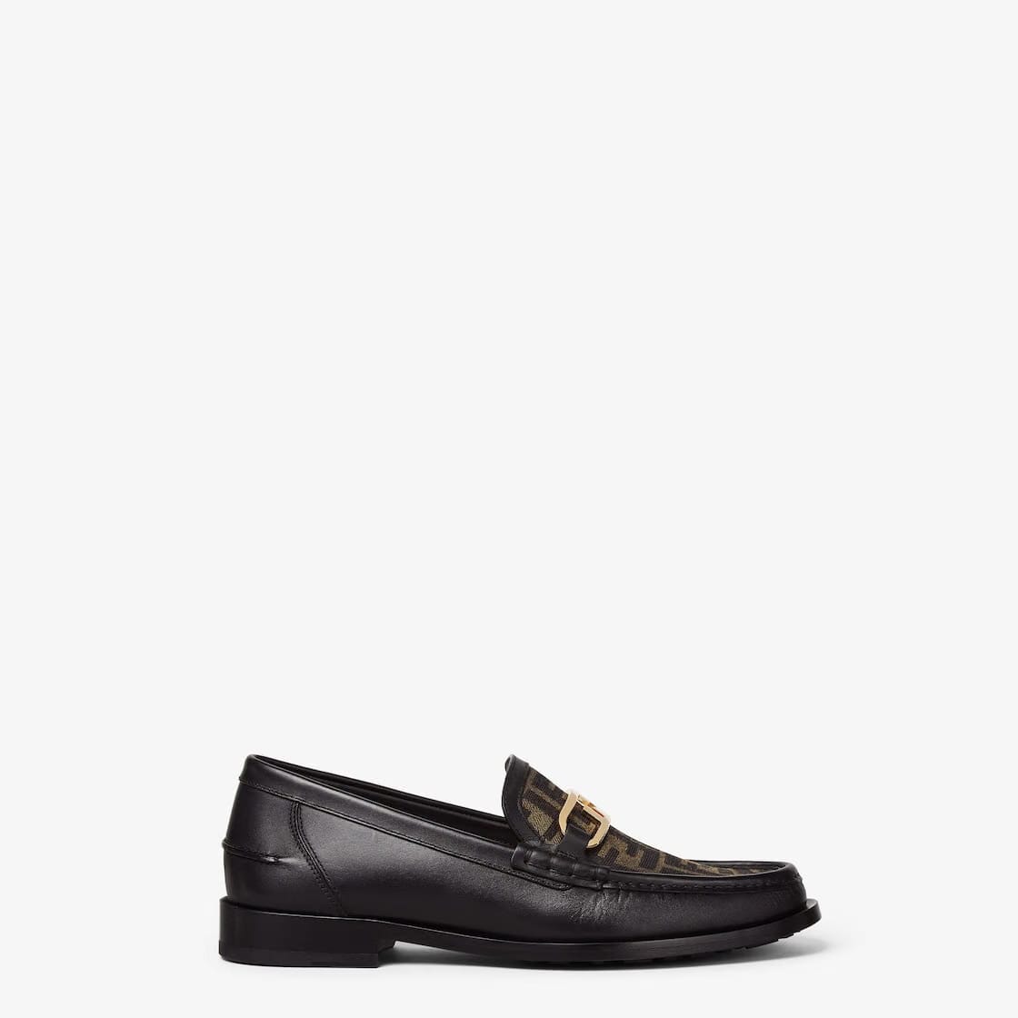 Fendi O'Lock loafers Black leather loafers