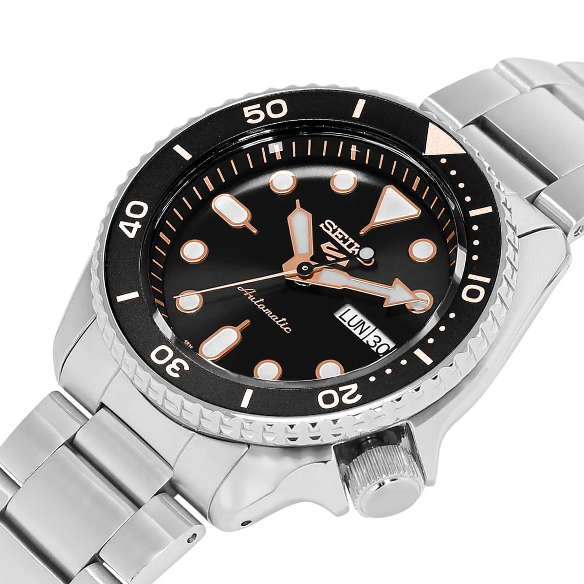 Seiko 5 Sports Automatic Watch - Black - SRPD57K1