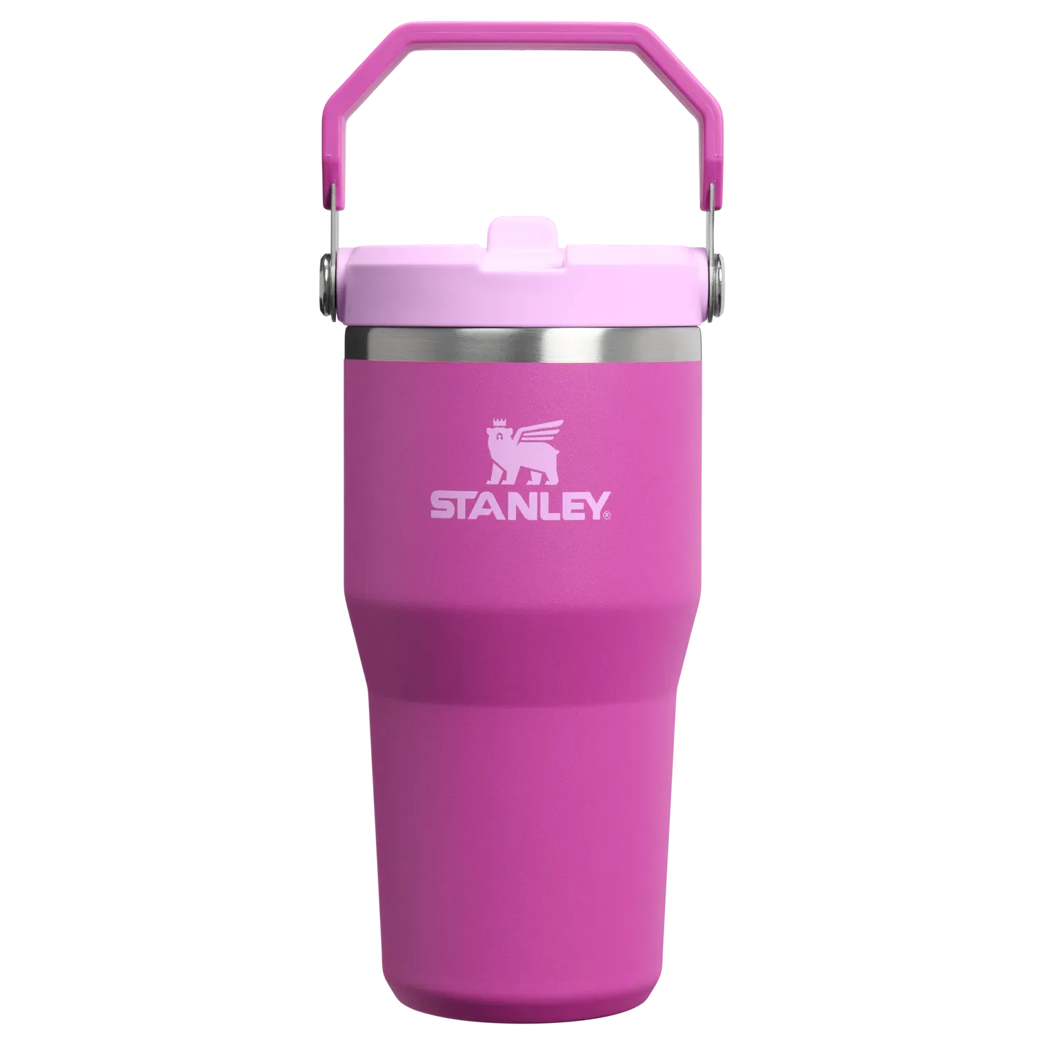The IceFlow Flip Straw Tumbler | 20 OZ Dark Blossom