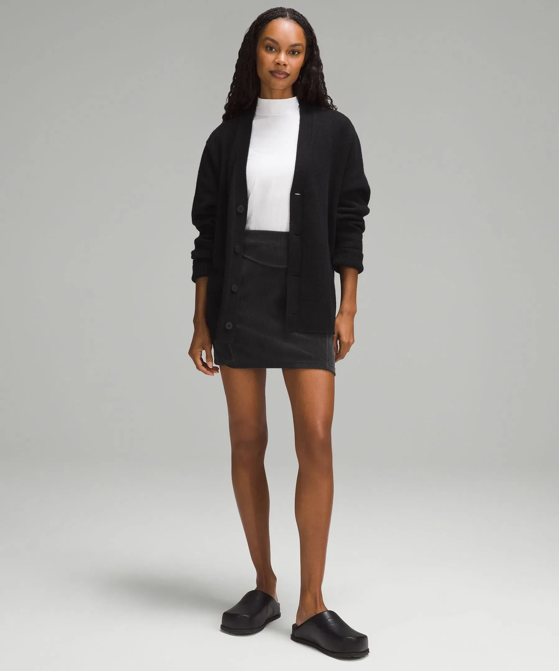 Lululemon Scuba Mid-Rise Mini Skirt *Velvet Cord