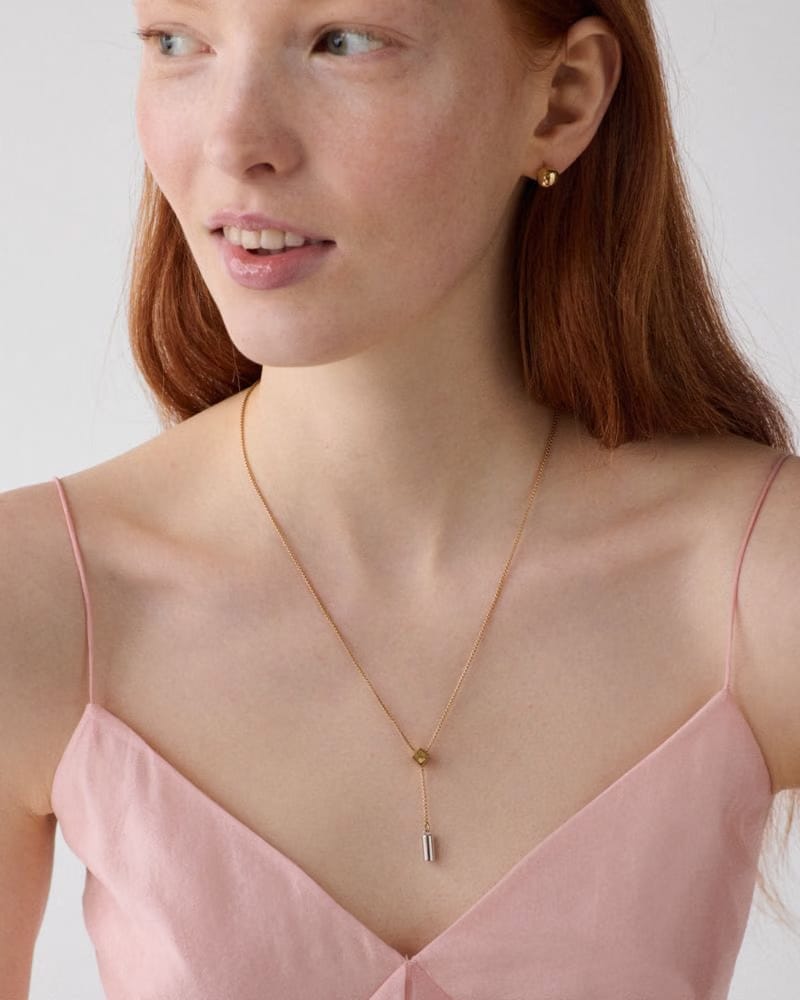 Geo Pop Y Necklace