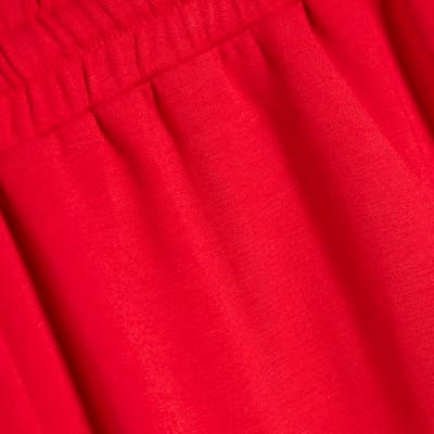 Red Tape Side Drawstring Wide Leg Joggers