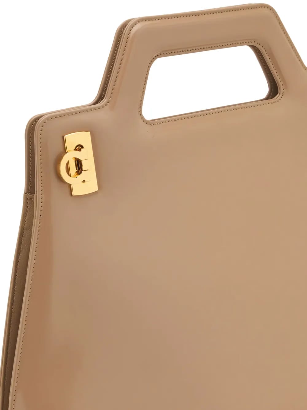 Wanda leather tote bag
