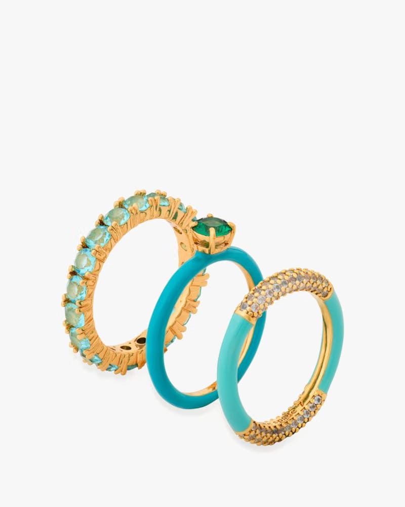 Hint Of Shimmer Stacking Ring Set