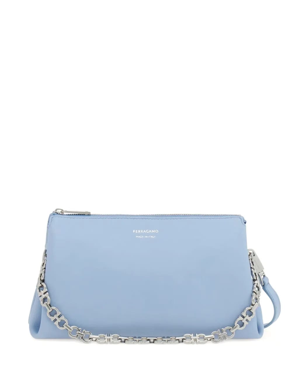 mini logo-detail chain-strap clutch bag