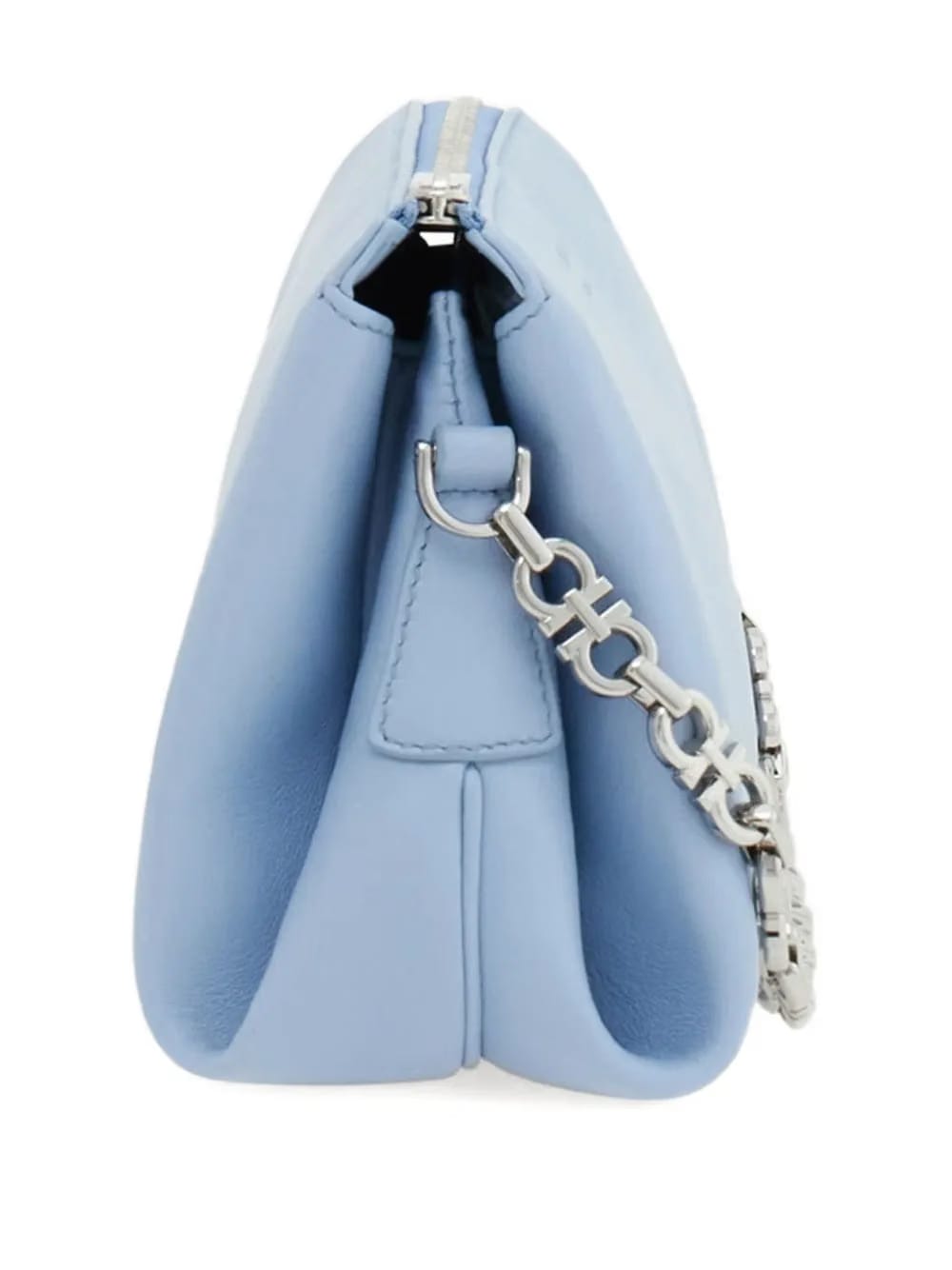 mini logo-detail chain-strap clutch bag