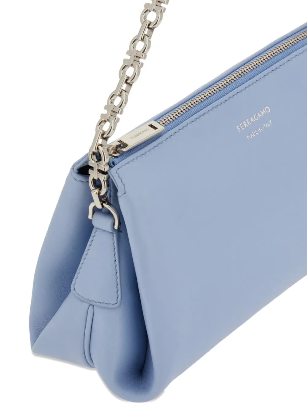 mini logo-detail chain-strap clutch bag