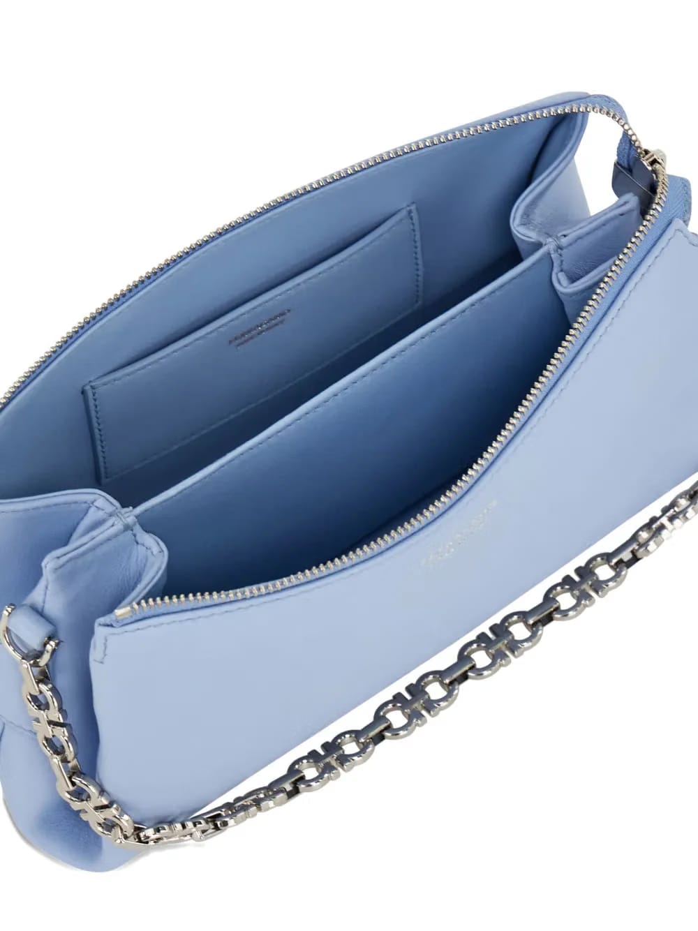 mini logo-detail chain-strap clutch bag