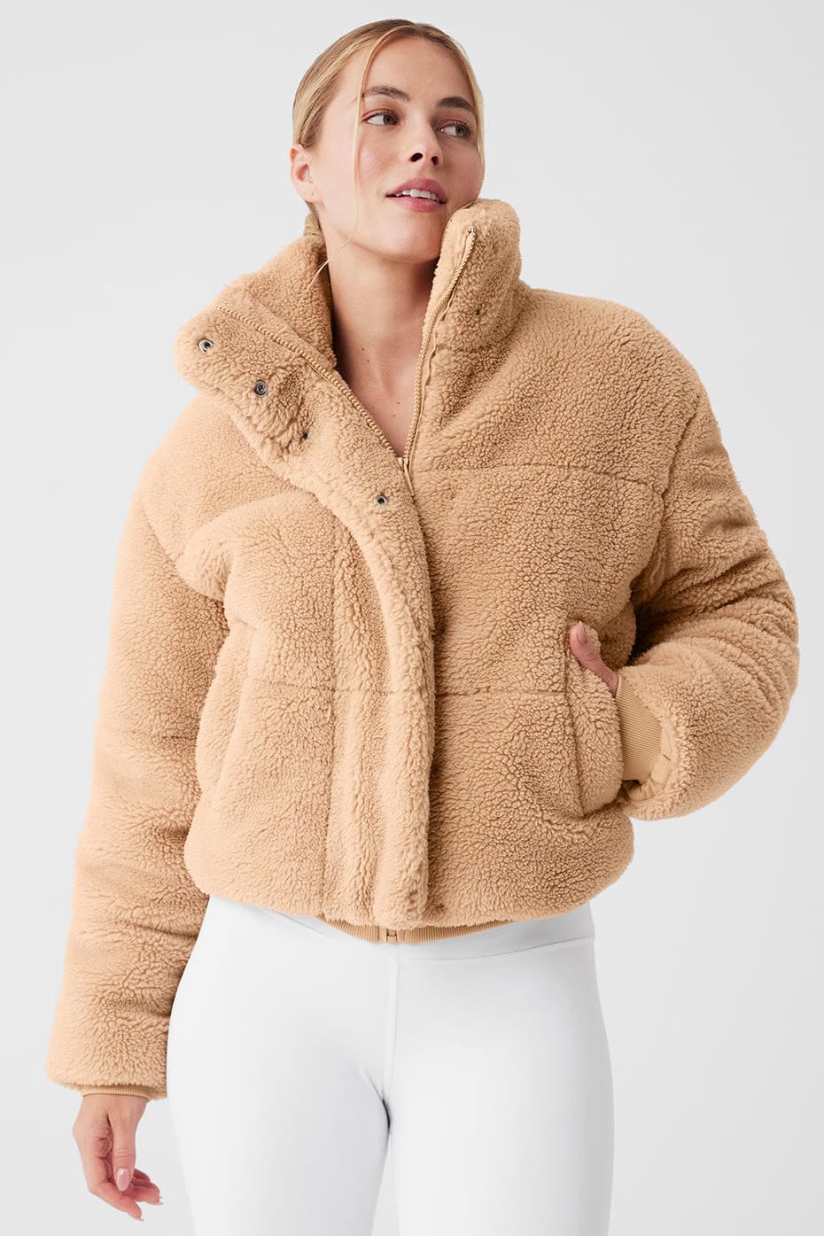 Sherpa Snow Angel Puffer