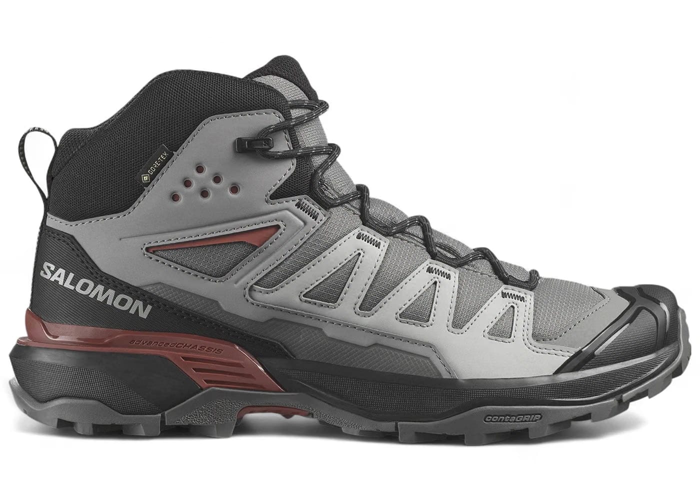 Salomon X Ultra 360 Mid Gore-Tex Pewter Black Burnt Henna
