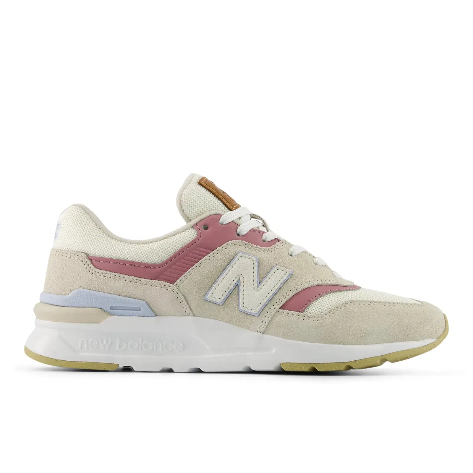 New Balance 997H Timberwolf With Rosewood Womens Timberwolf With Rosewood