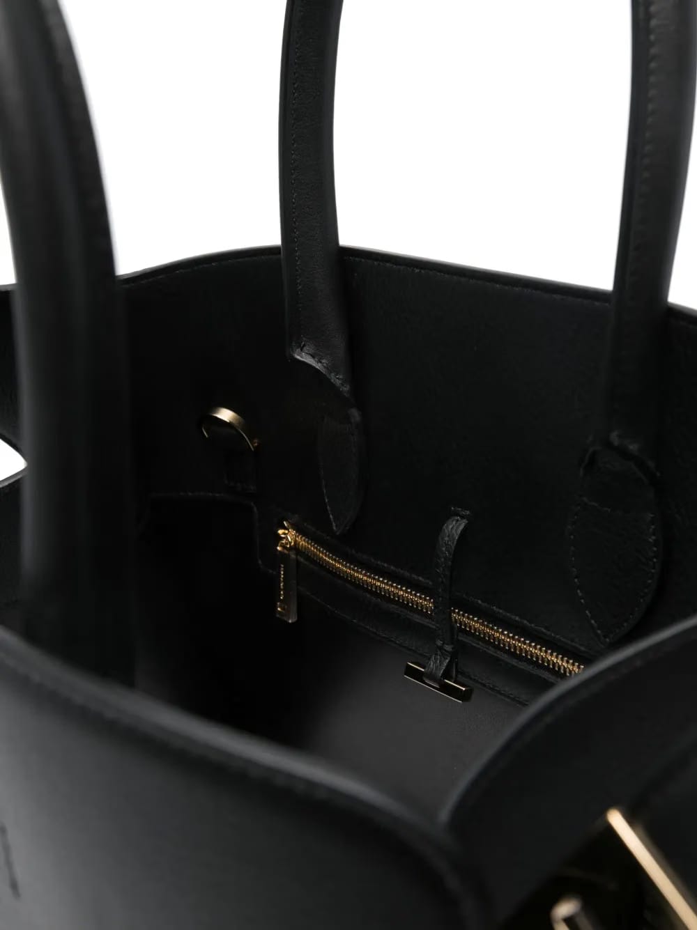 medium Hug Gancini-buckle tote bag