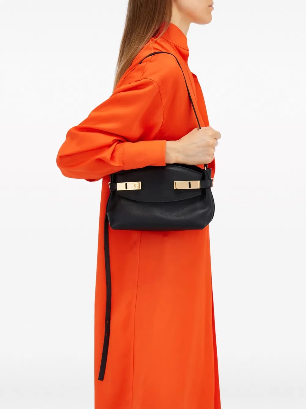 small Hug leather crossbody bag