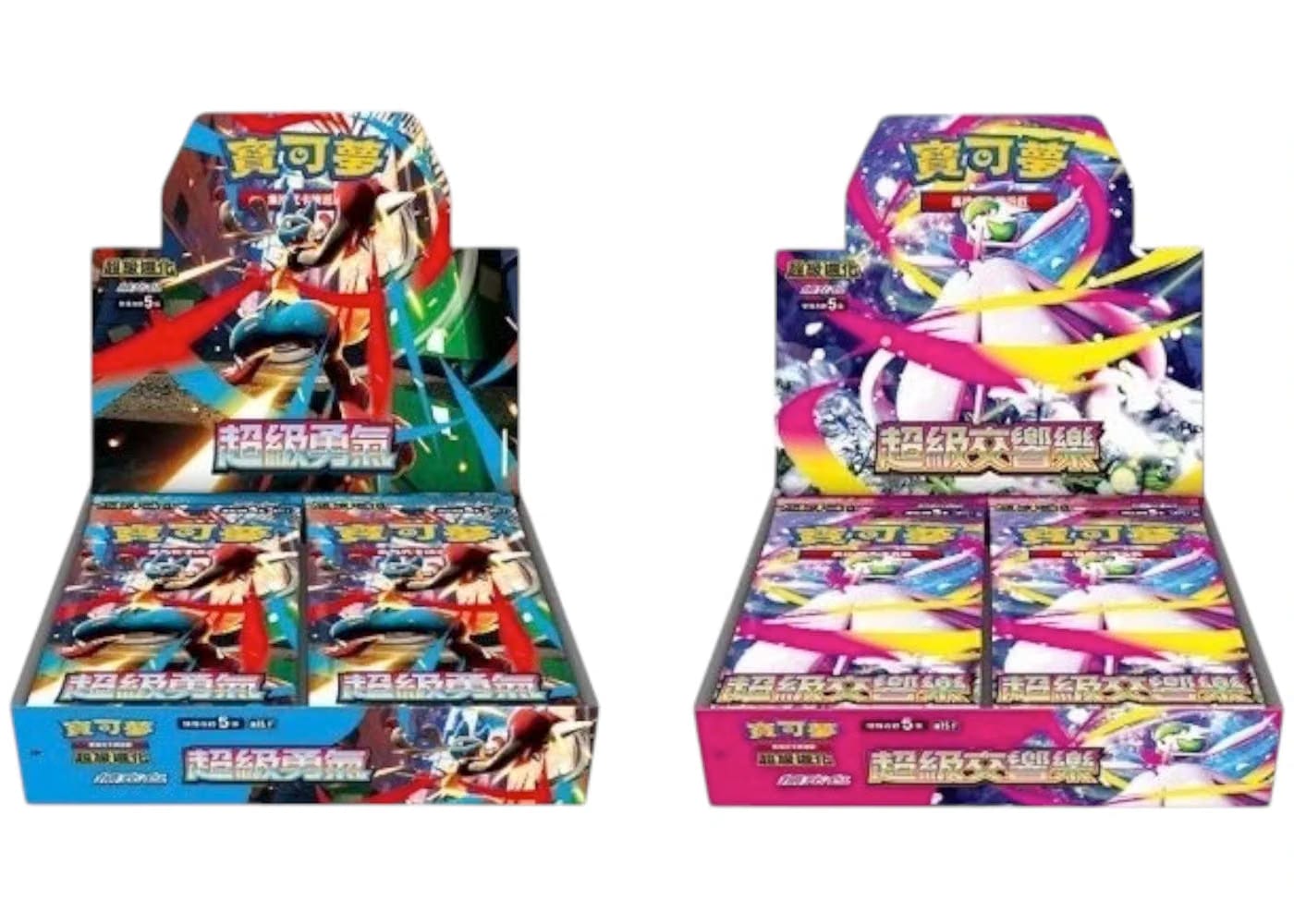 2025 Pokemon Mega Evolution Mega Brave M1Lf & Mega Symphonia M1Sf Traditional Chinese Booster Box Set