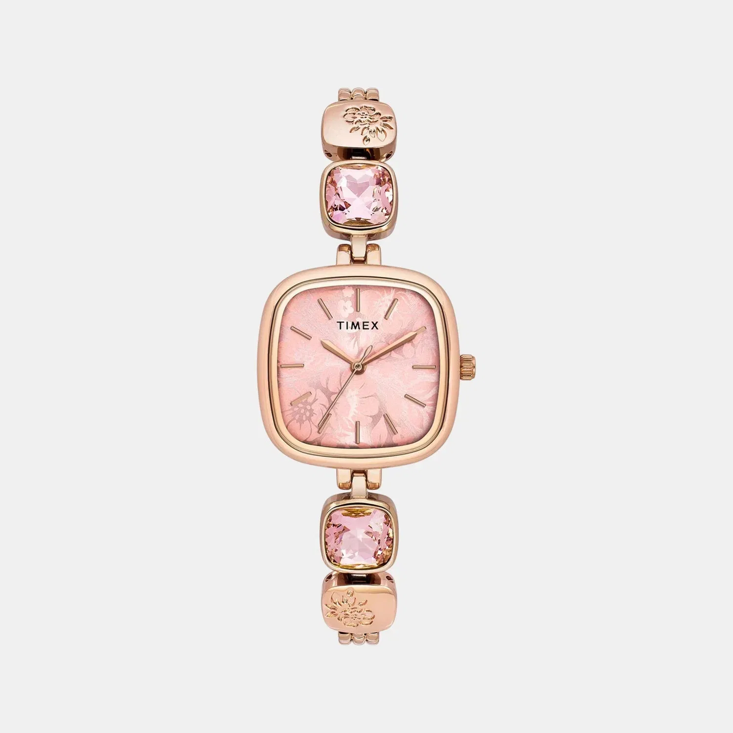 Timex Fria Women Quartz Dial Analog Brass Watch Twel21002