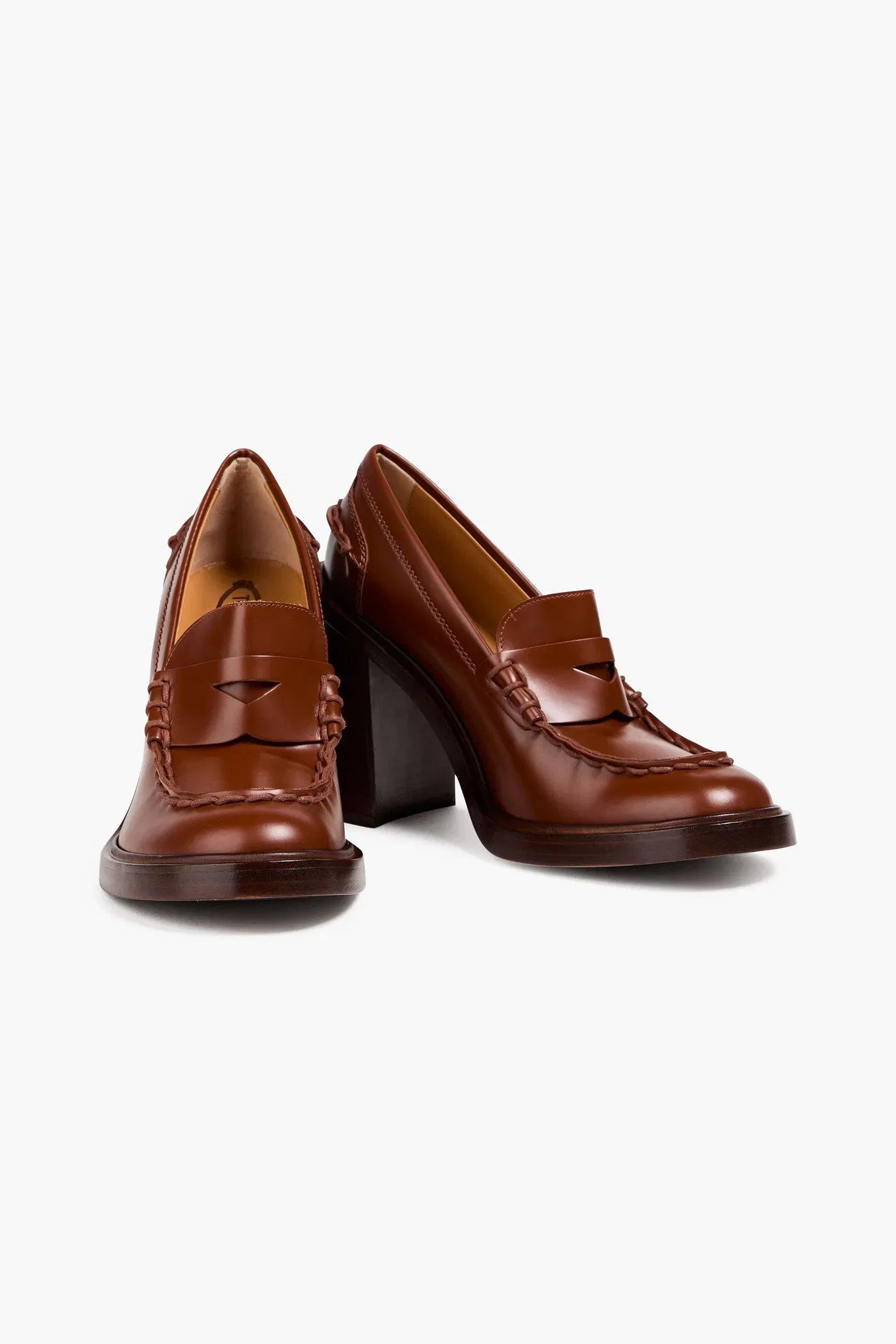 Tod's Leather Pumps Brown Women's