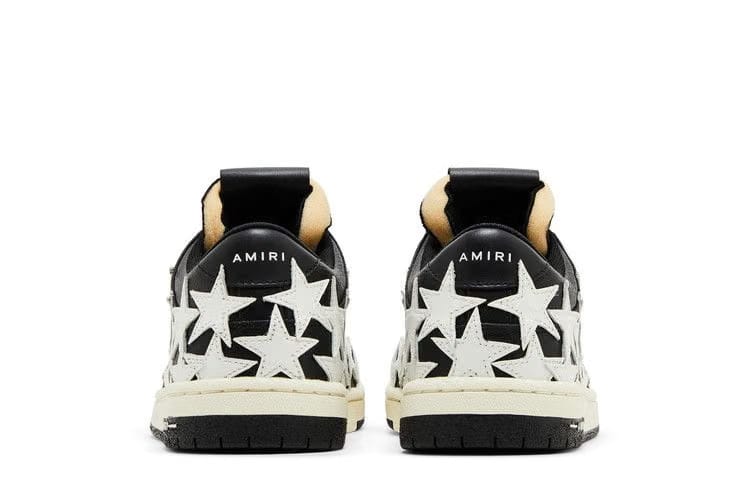 Amiri Stars Low Black White