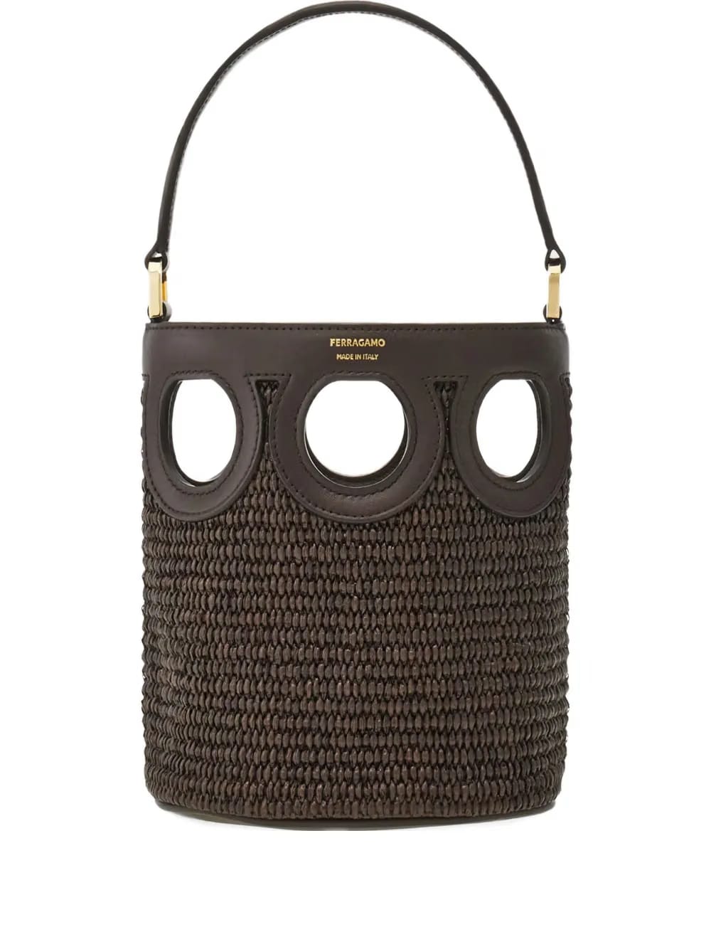 Gancini bucket bag