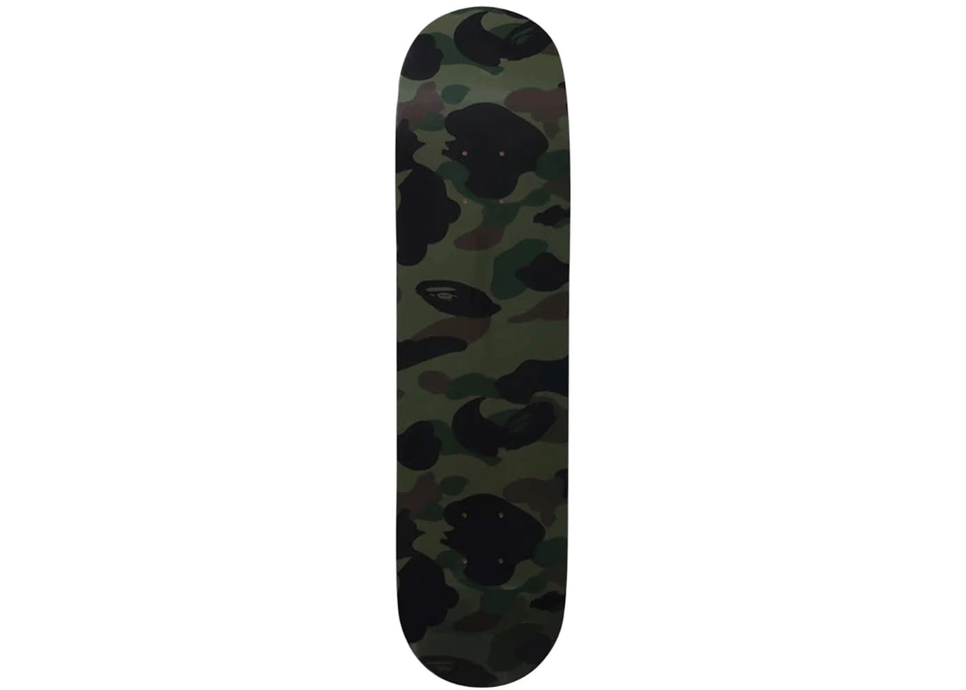 Bape A Bathing Ape 1St Camo Skateboard Deck Green