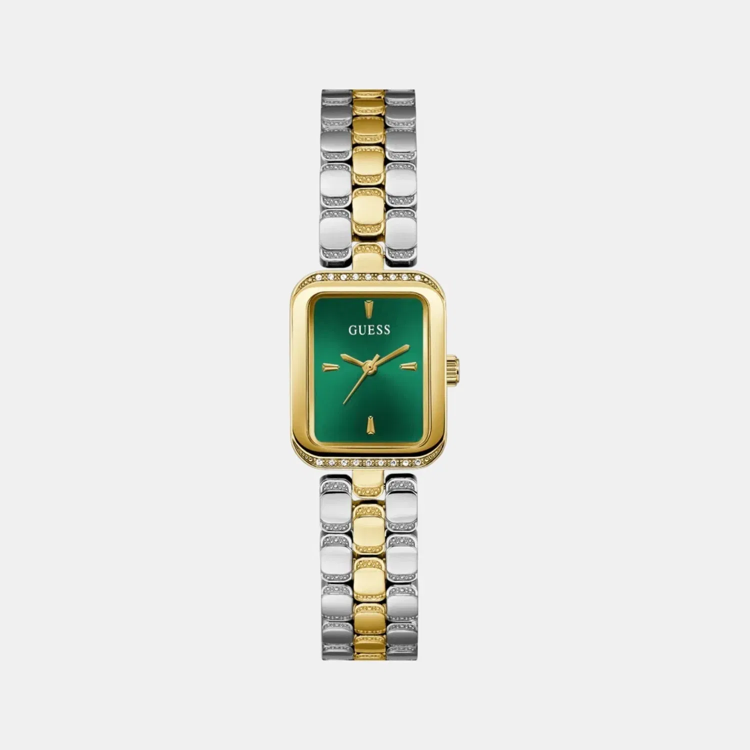 Guess Gb Isla Women Quartz Green Dial Analog Stainless Steel Gw0865L6