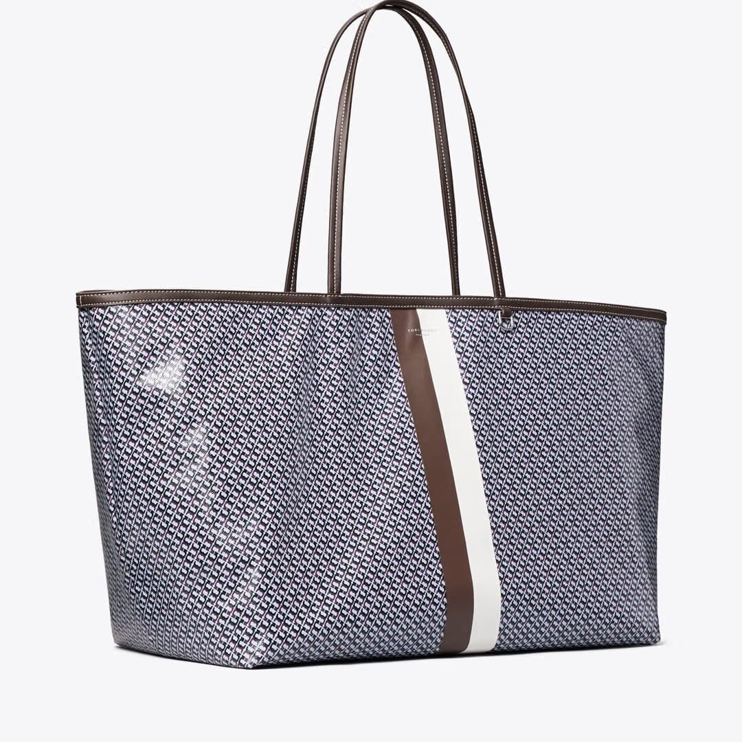Tory Burch Racer XL Tote Blue