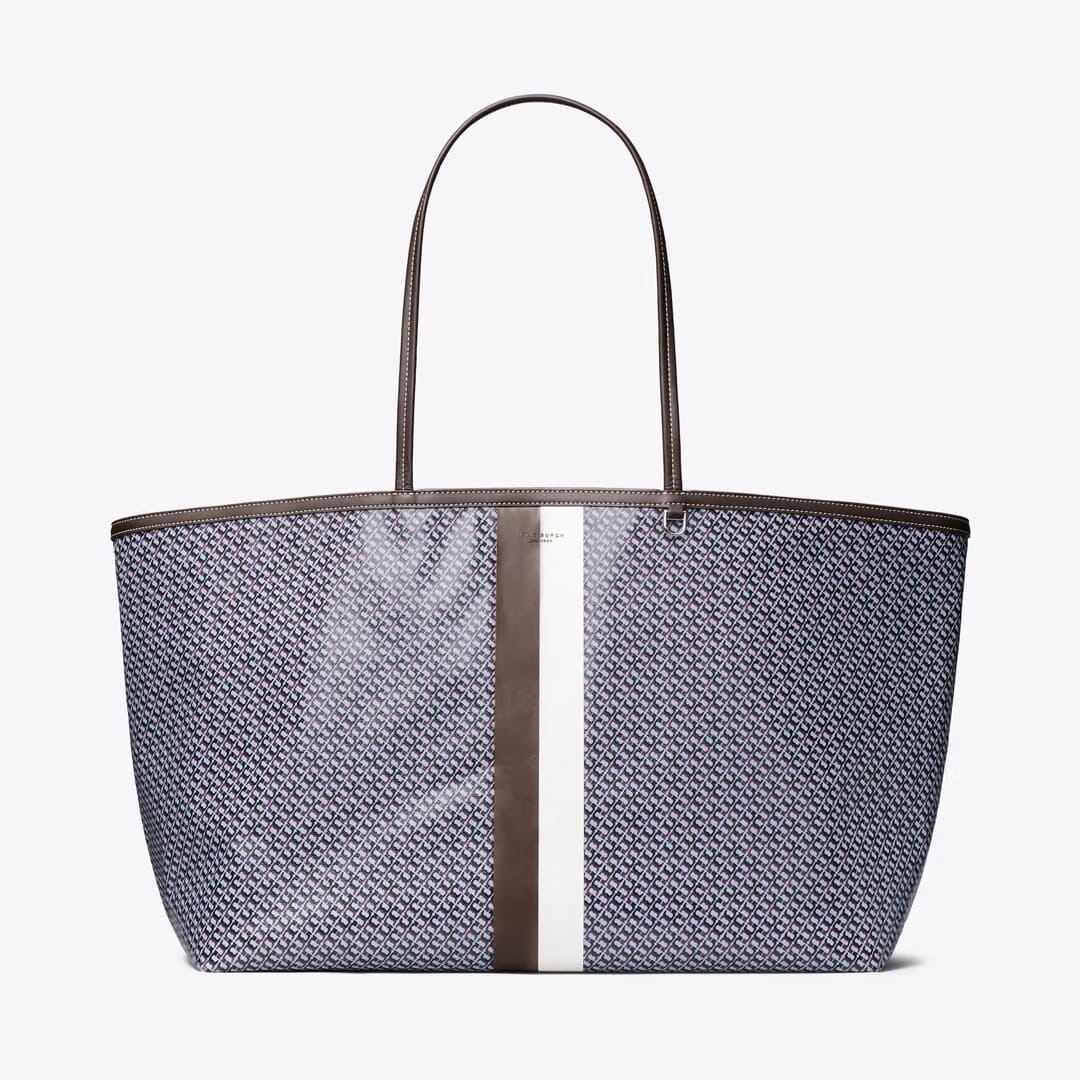 Tory Burch Racer XL Tote Blue