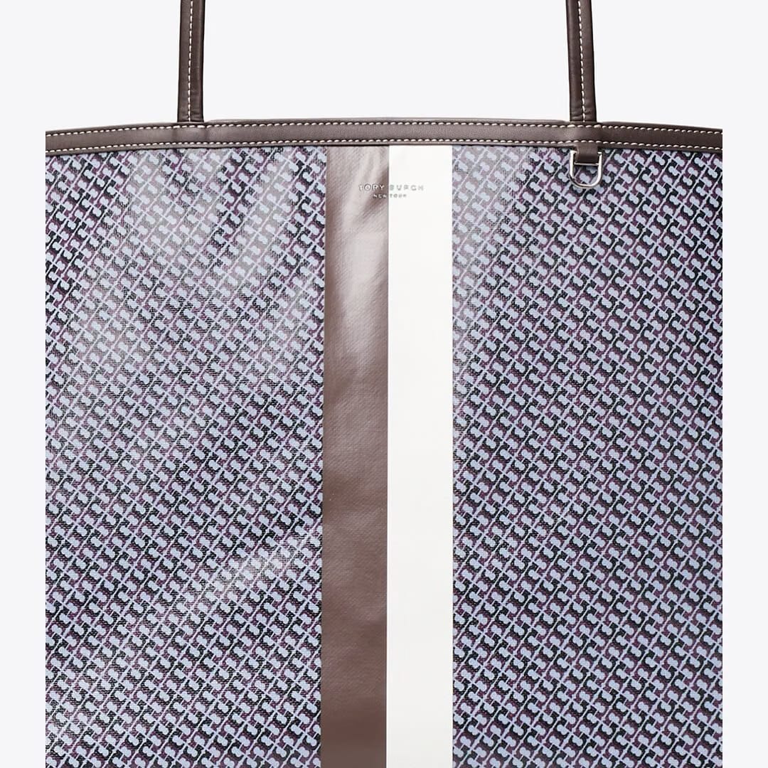 Tory Burch Racer XL Tote Blue