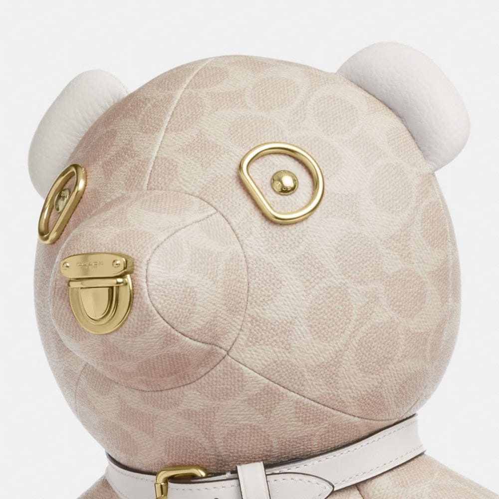 Collectible Bear In Signature Canvas