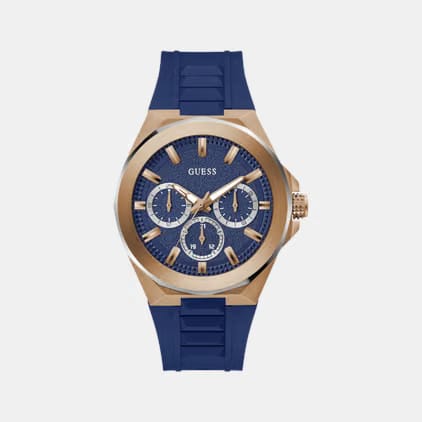 Guess GS Dashboard Men Quartz Blue Dial Analog Stainless Steel Gw0799G2