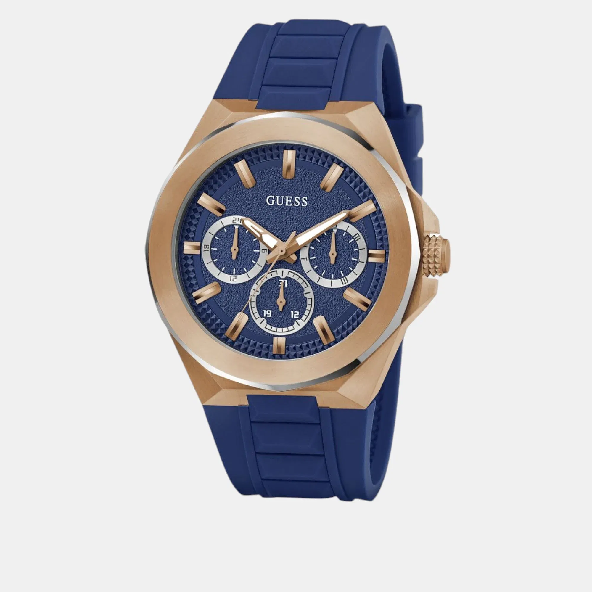 Guess GS Dashboard Men Quartz Blue Dial Analog Stainless Steel Gw0799G2