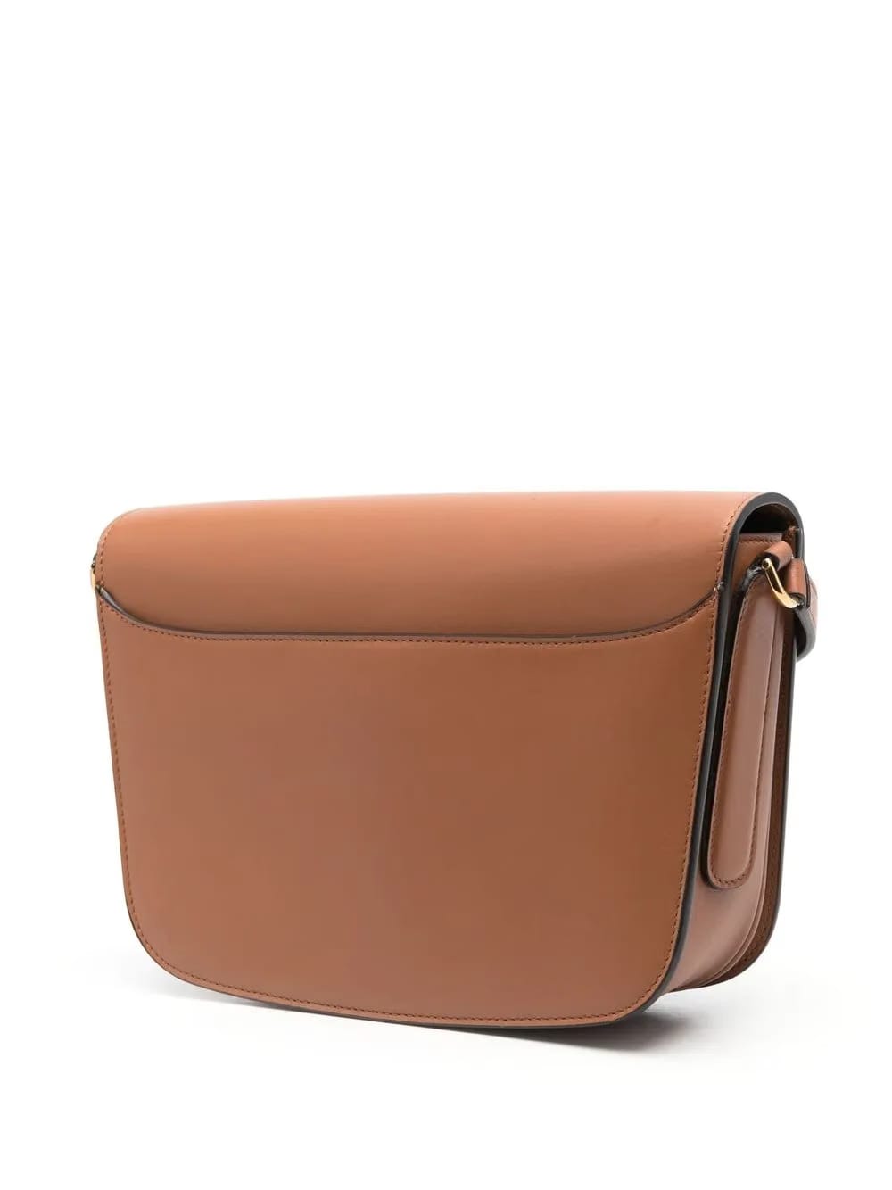Trapezio leather crossbody bag