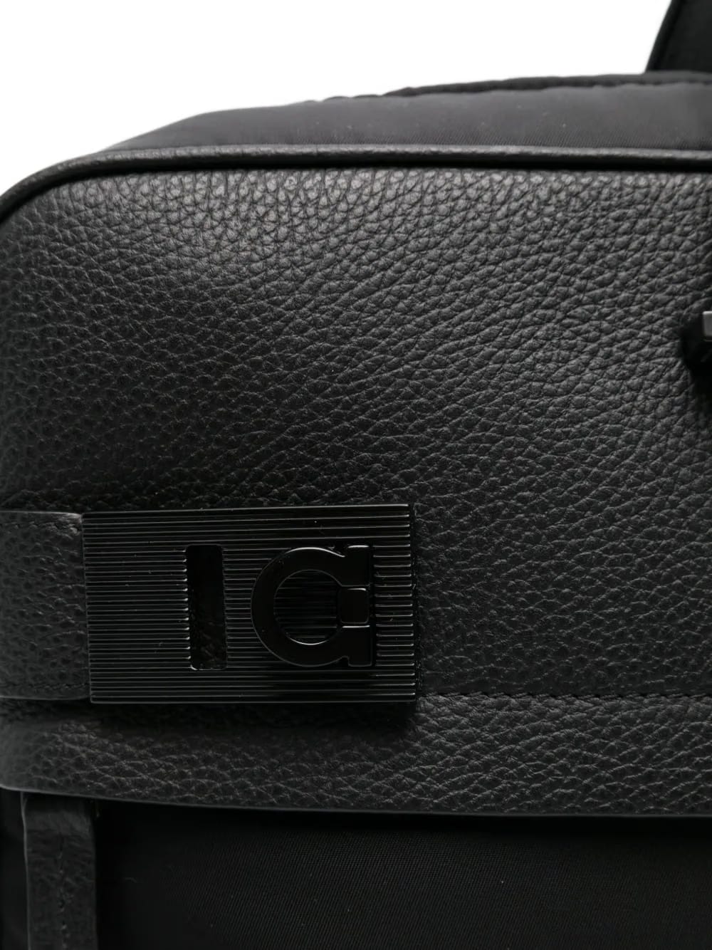 Gancini-motif laptop bag