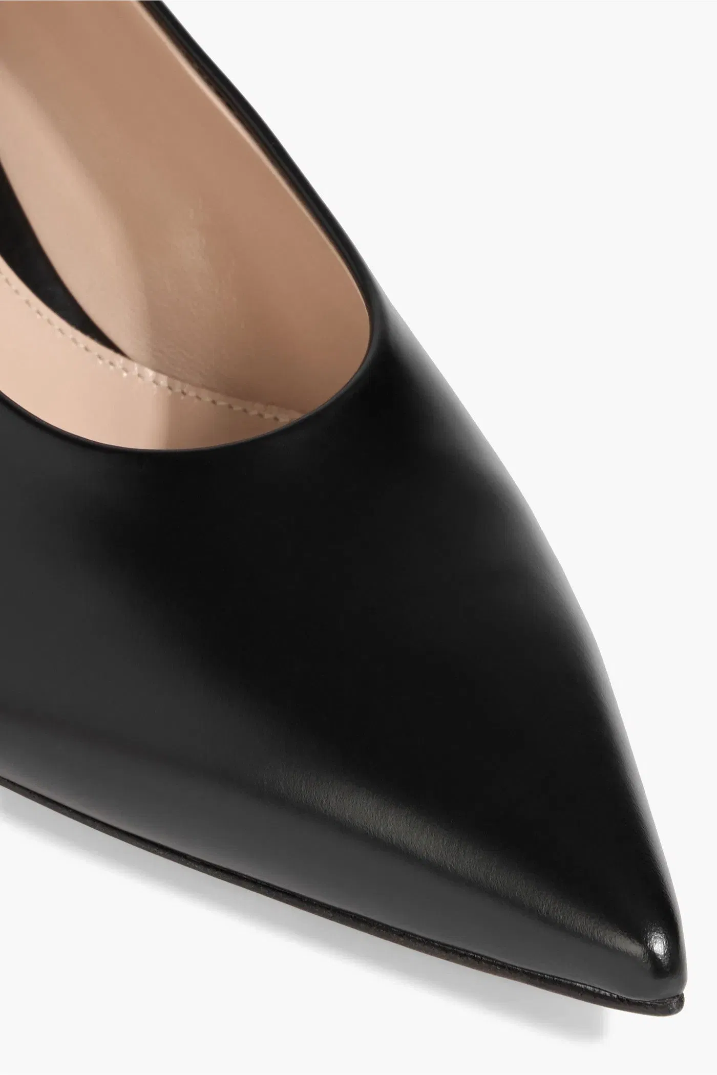 Gianvito Rossi Robbie 55 Leather Pumps Black Women's