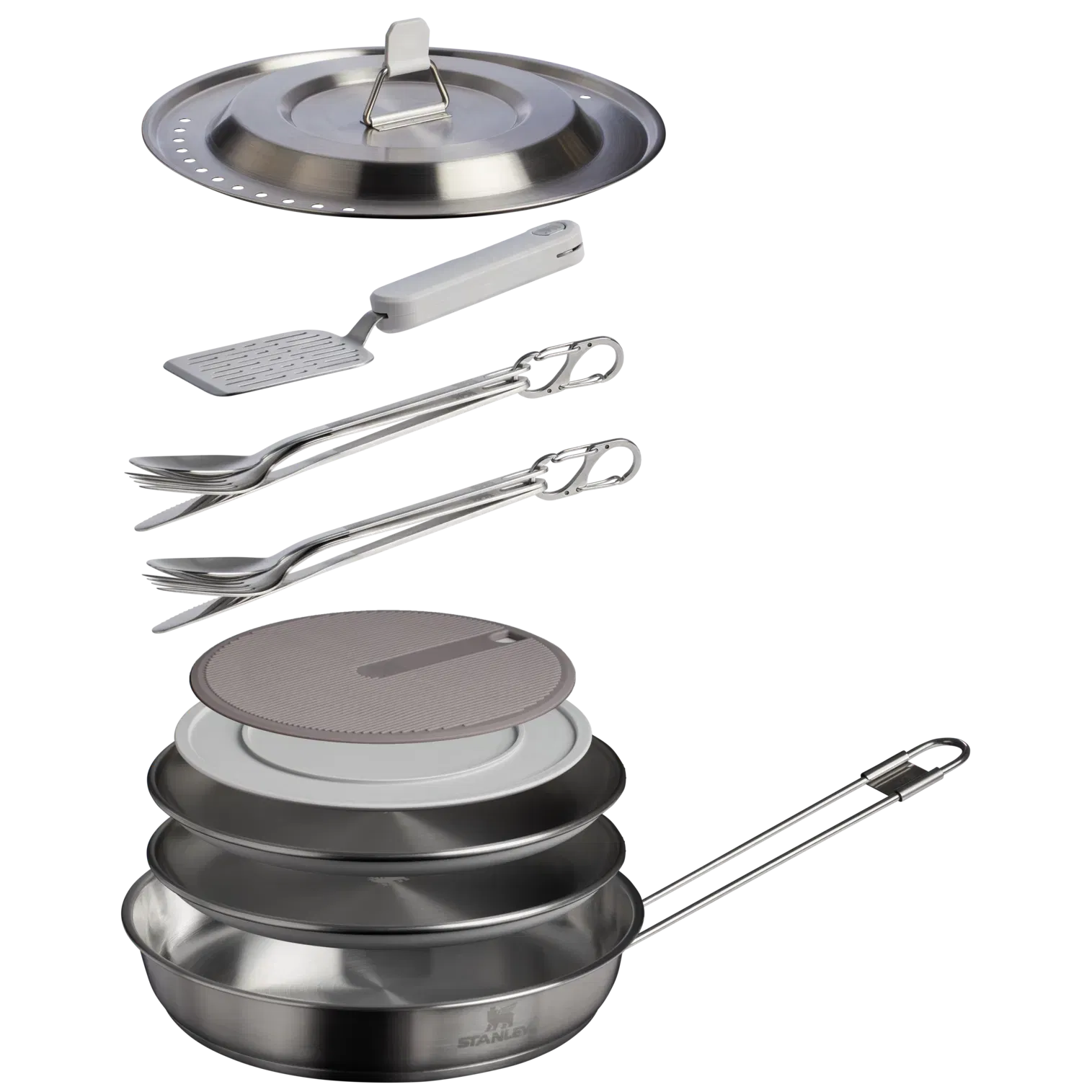 The Wildfare Pro Fry Pan Cookset 15-piece set