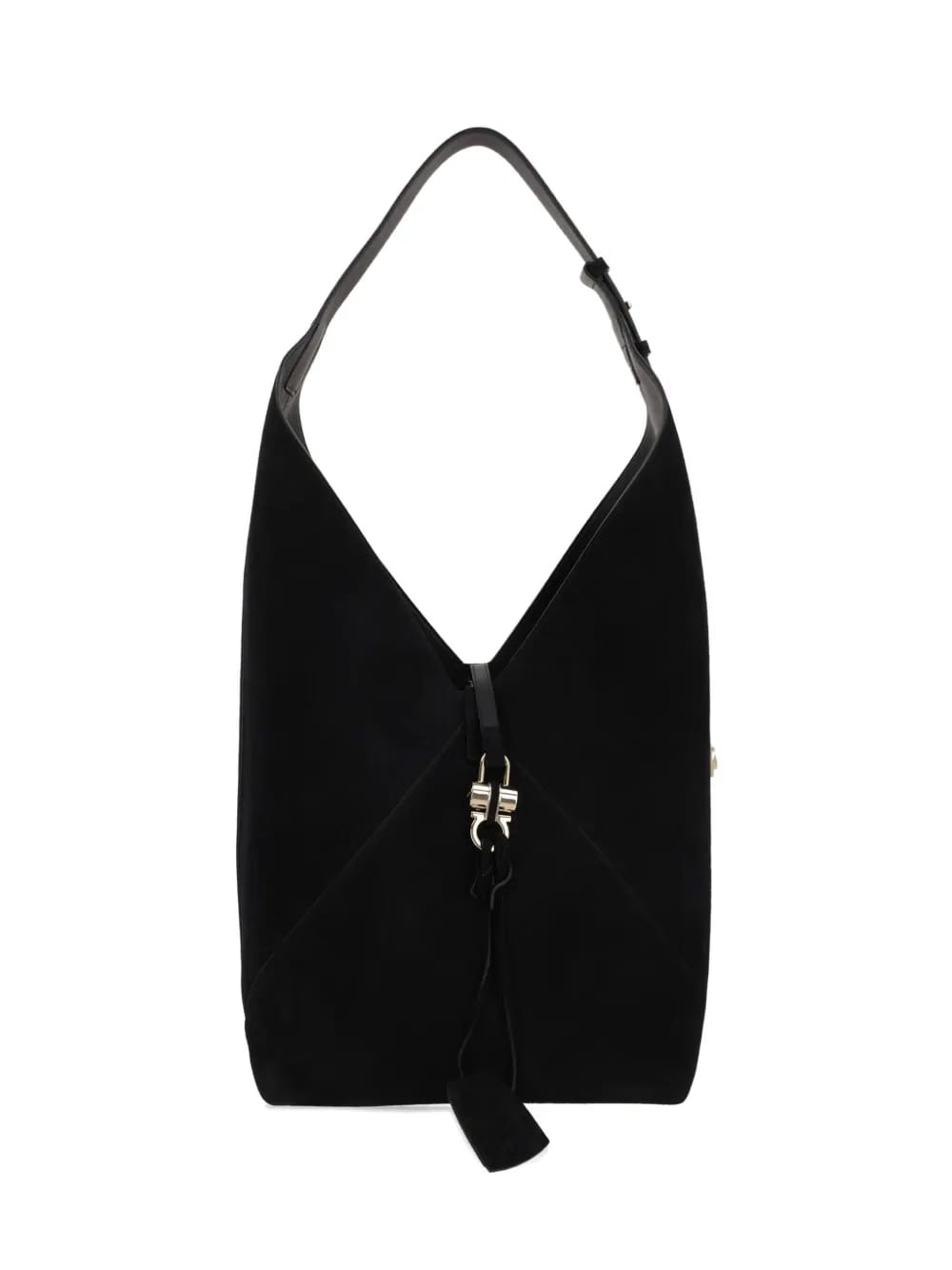 slouchy suede hobo bag