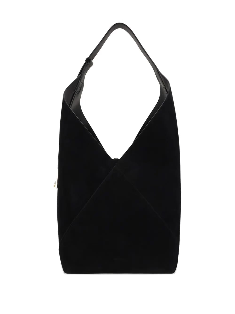 slouchy suede hobo bag