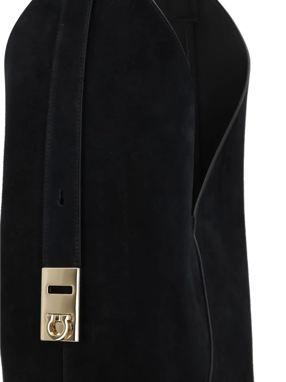 slouchy suede hobo bag