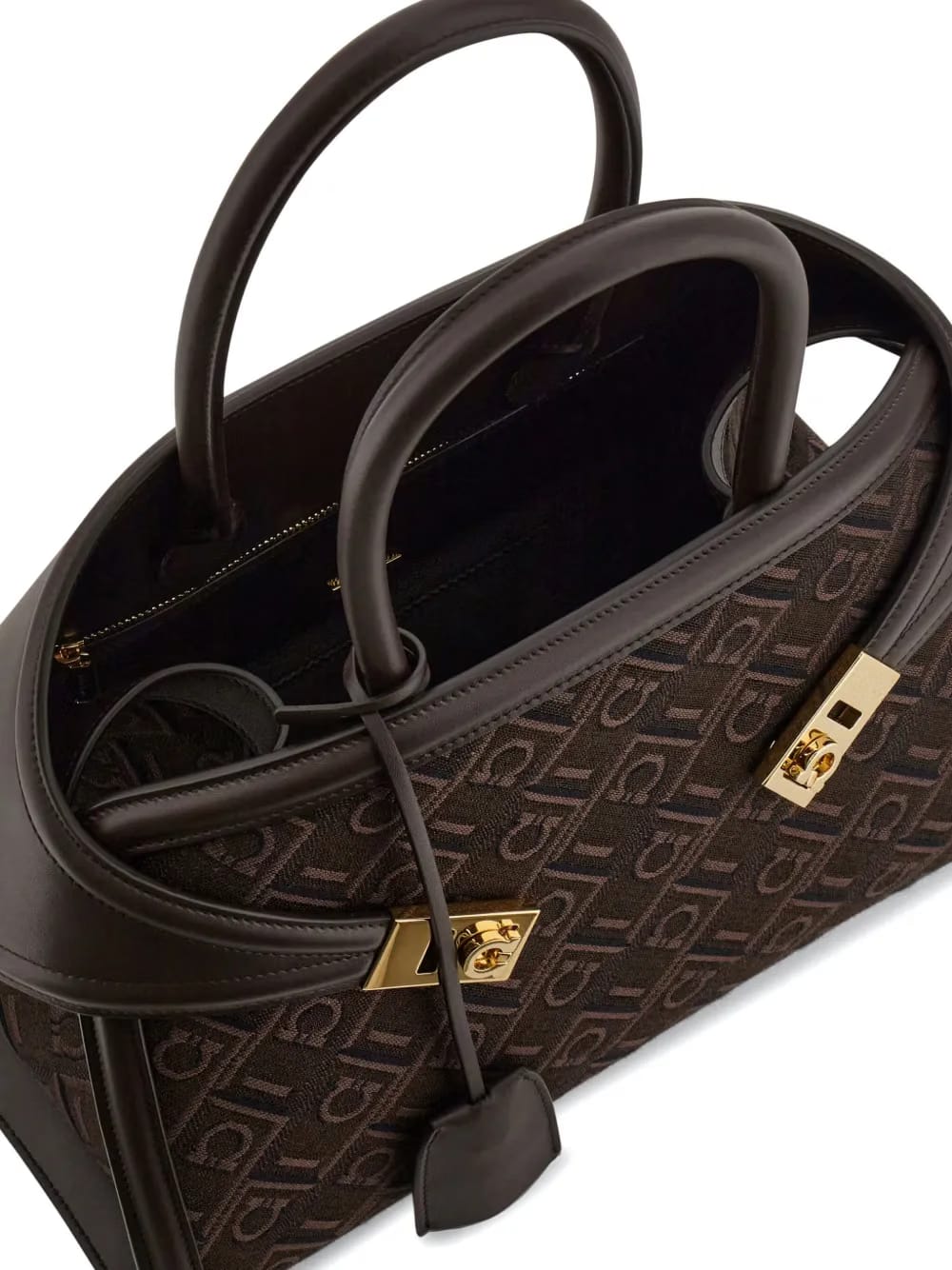 small Hug jacquard handbag