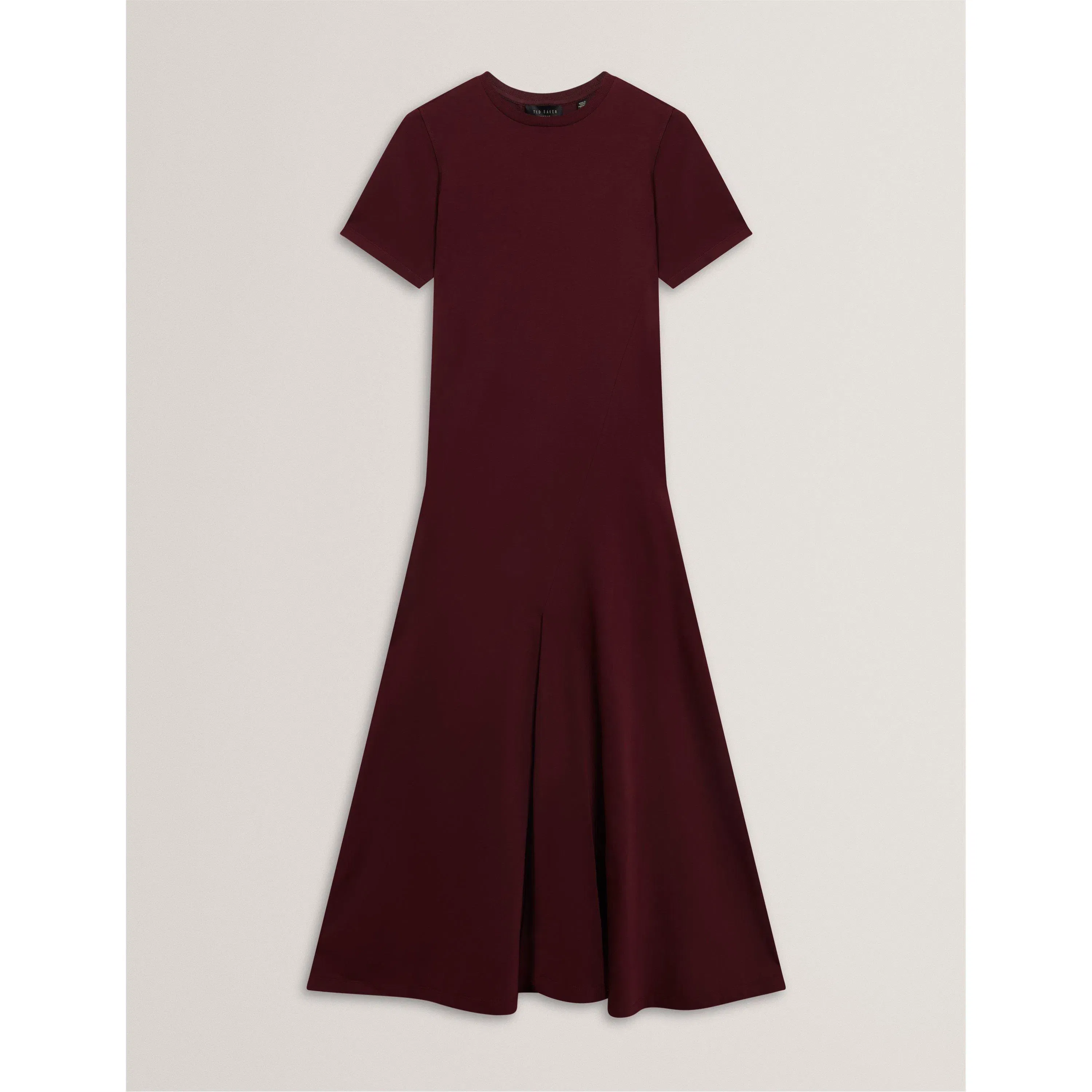 Mixed Midi Tea Dress