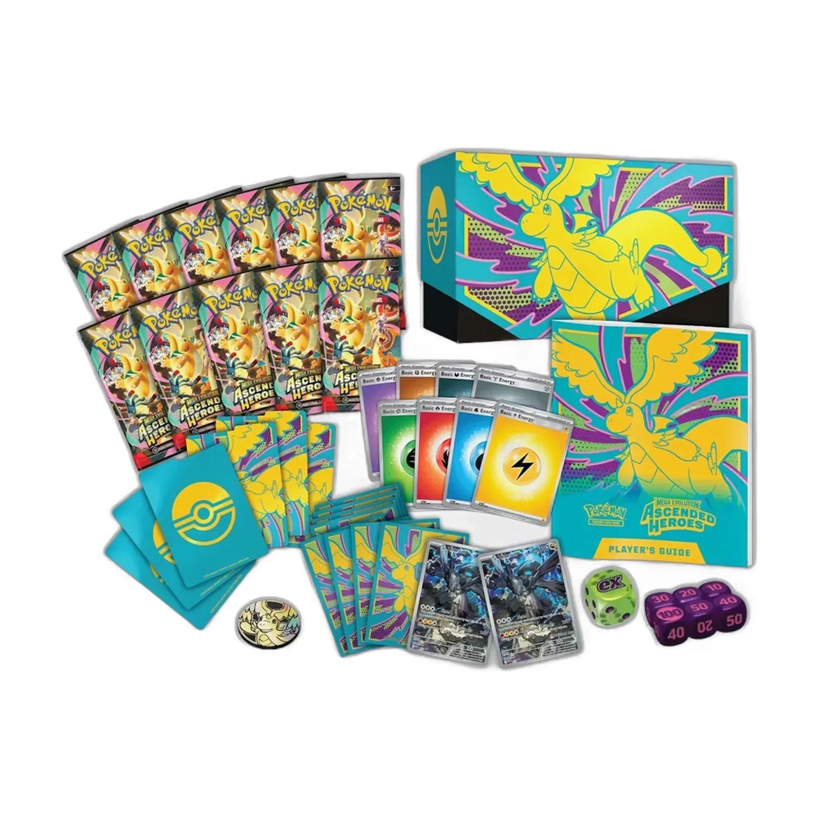 2026 Pokemon Mega Evolution Ascended Heroes Pokemon Center Elite Trainer Box
