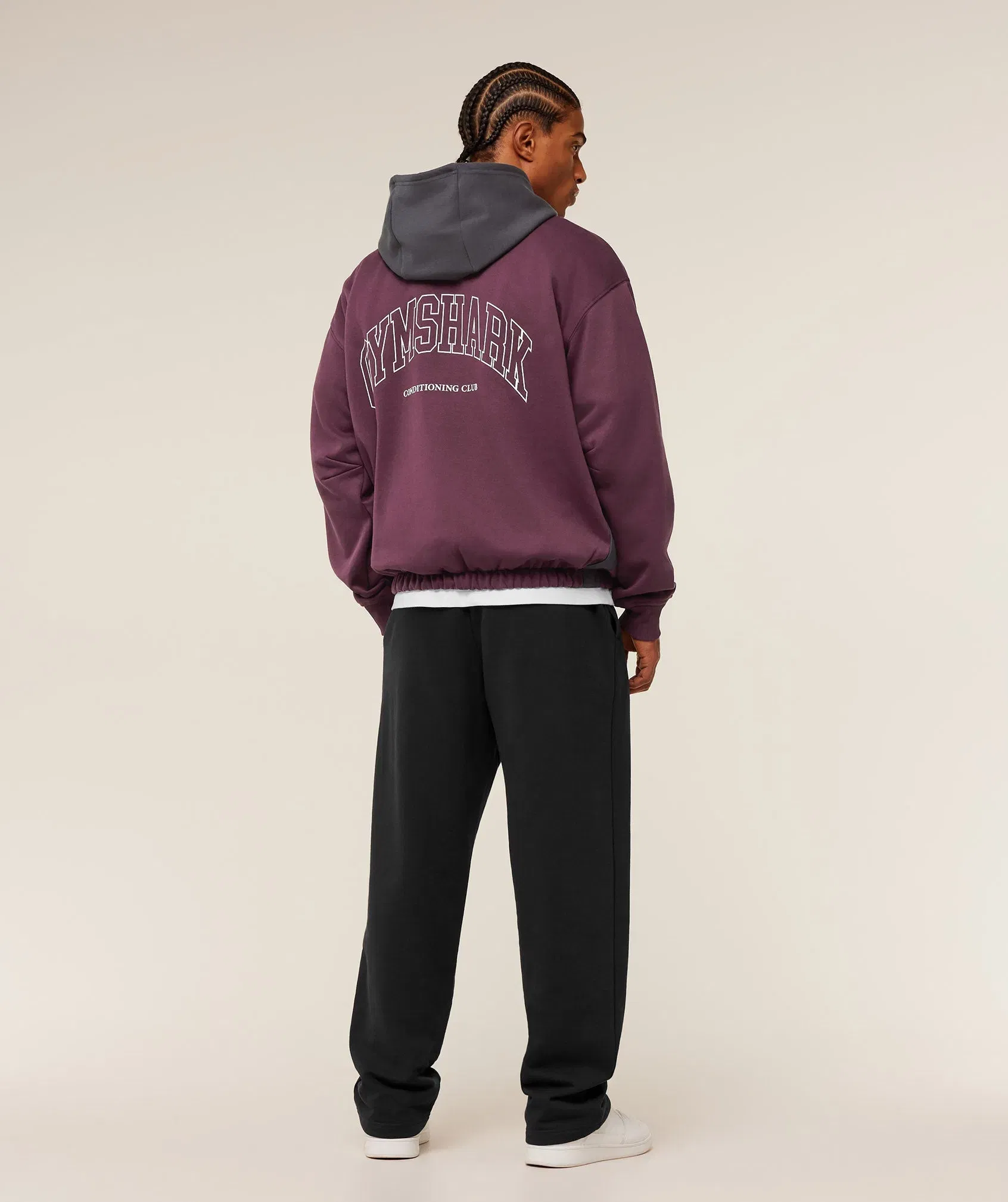 Gymshark Collegiate Tech Hoodie - GS Impact Burgundy