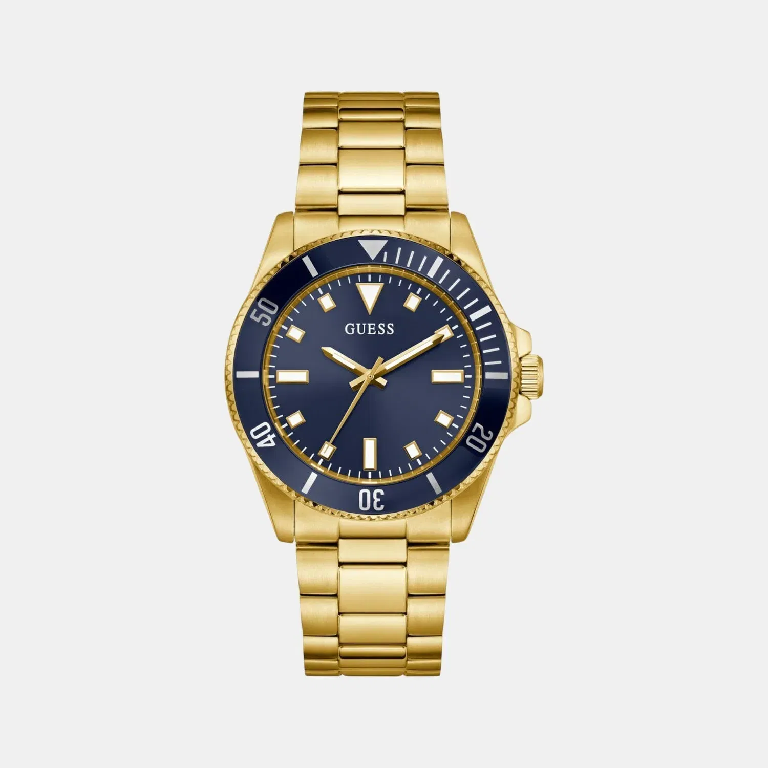Guess GS Cliff Men Quartz Blue Dial Analog Stainless Steel Gw0968G2