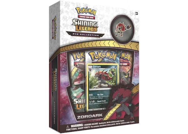 2017 Pokemon Tcg Shining Legends Pin Collection Zoroark